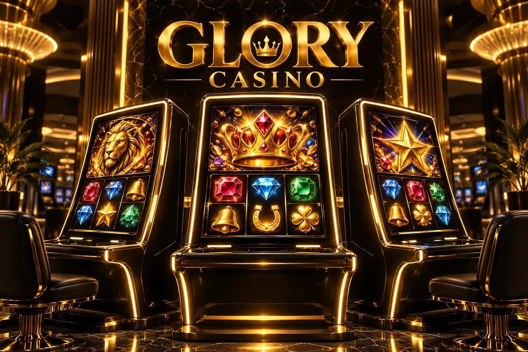 Ilustración: tragamonedas en Glory Casino